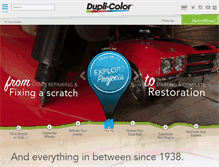 Tablet Screenshot of duplicolor.com